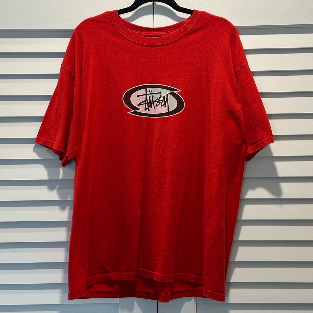 Stussy Red Graphic Tee